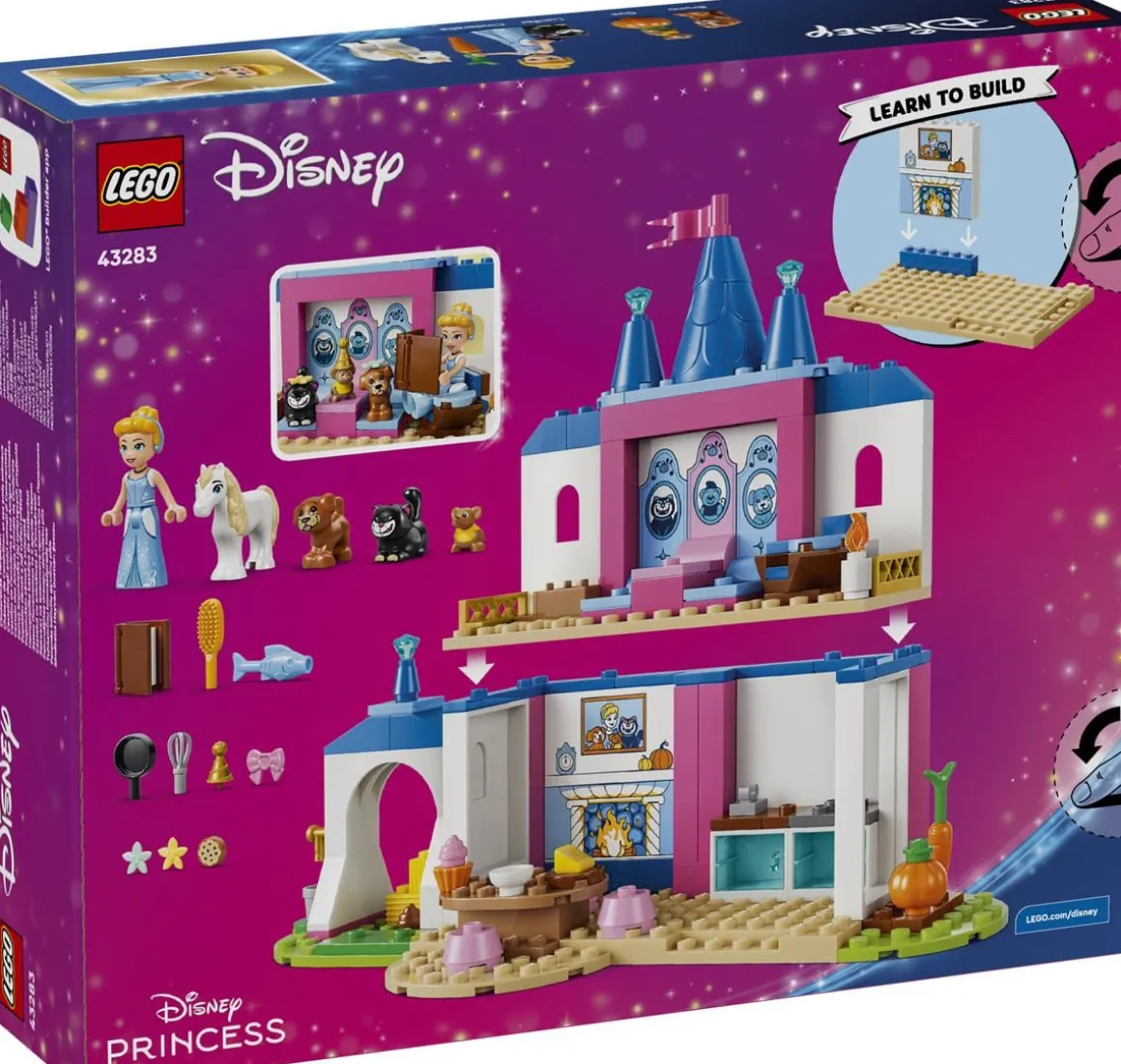 LEGO 43283 TUHKIMON LINNA JA ELÄINYSTÄVÄT V29