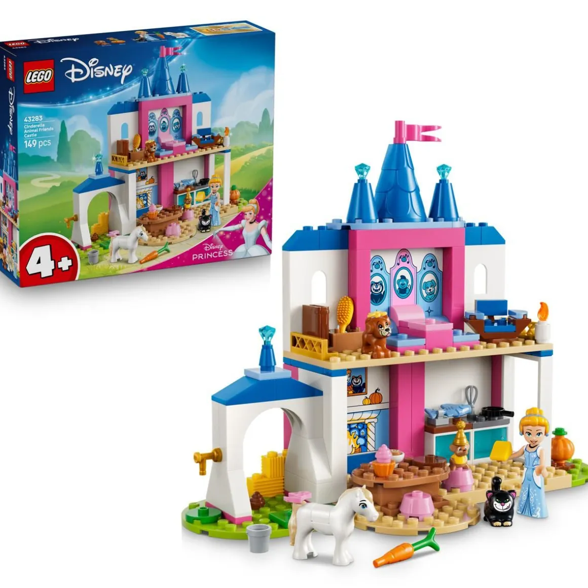 LEGO 43283 TUHKIMON LINNA JA ELÄINYSTÄVÄT V29