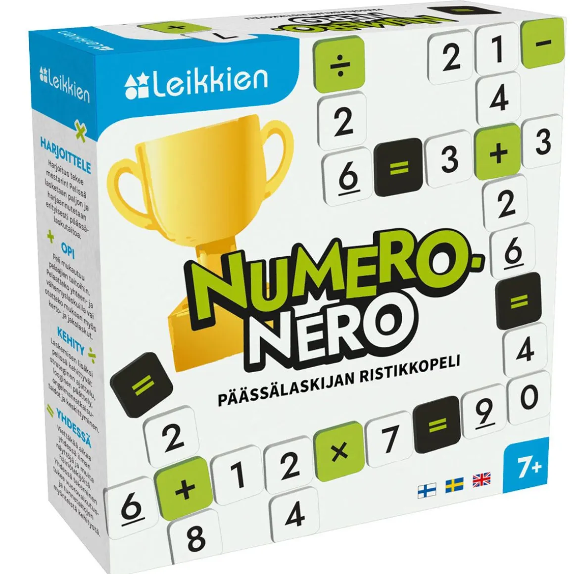LEIKKIEN NUMERONERO MATIKKAPELI