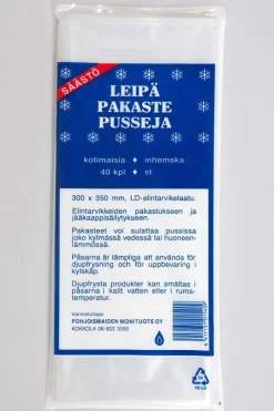 LEIPÄPAKASTEPUSSI KIRKAS 300 X 350 MM 40 KPL
