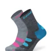 LENZ OUTDOOR 1.0 2-PACK 39-41 PINK / TURKOOSI
