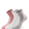 LENZ PERFORMANCE QUARTER TECH SUKKA PINKKI/HARMAA/VALKOINEN 39-