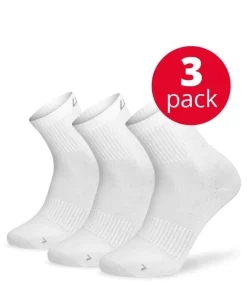 LENZ SPORTS LOW SUKKA 3-PACK VALKOINEN 39-42