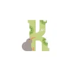LETTER K KIWI