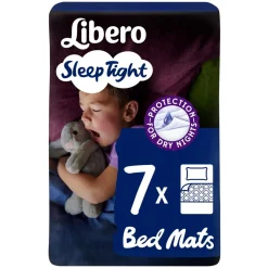 LIBERO SLEEPTIGHT BEDMATS, 7 KPL 7 KPL