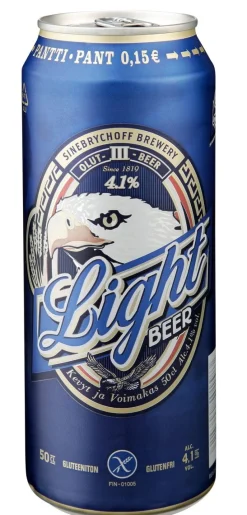LIGHT BEER 4,1% TLK 500 ML