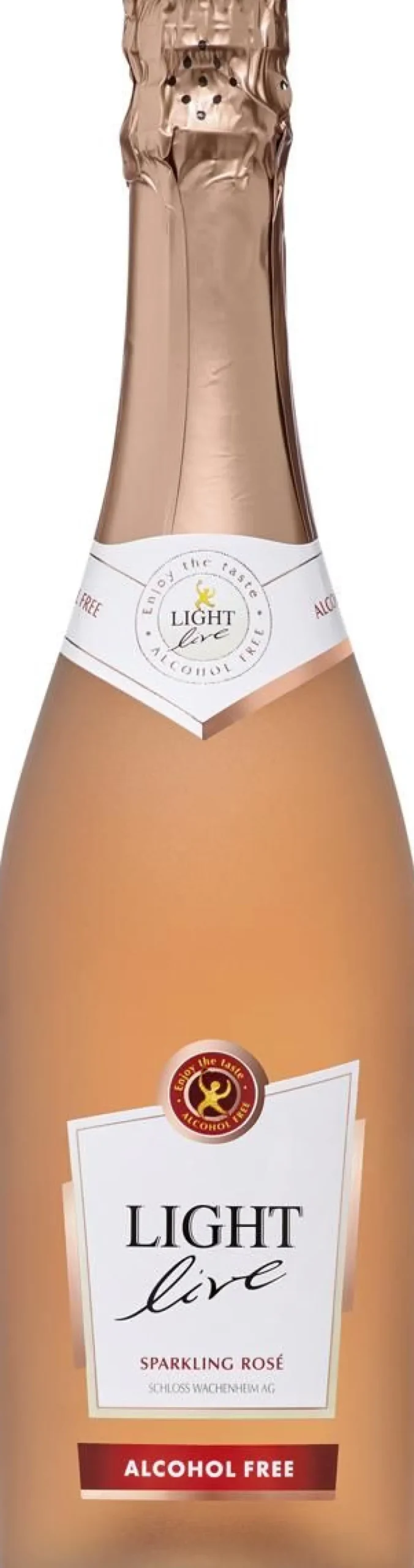 LIGHT LIVE ROSE KUOHUVIINI 0% KLP 750 ML