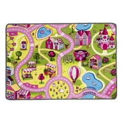 LIIKENNEMATTO SWEET TOWN 95X133CM