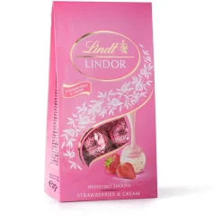 LINDOR MANSIKKAINEN VALKOSUKLAA KUULA 137 G