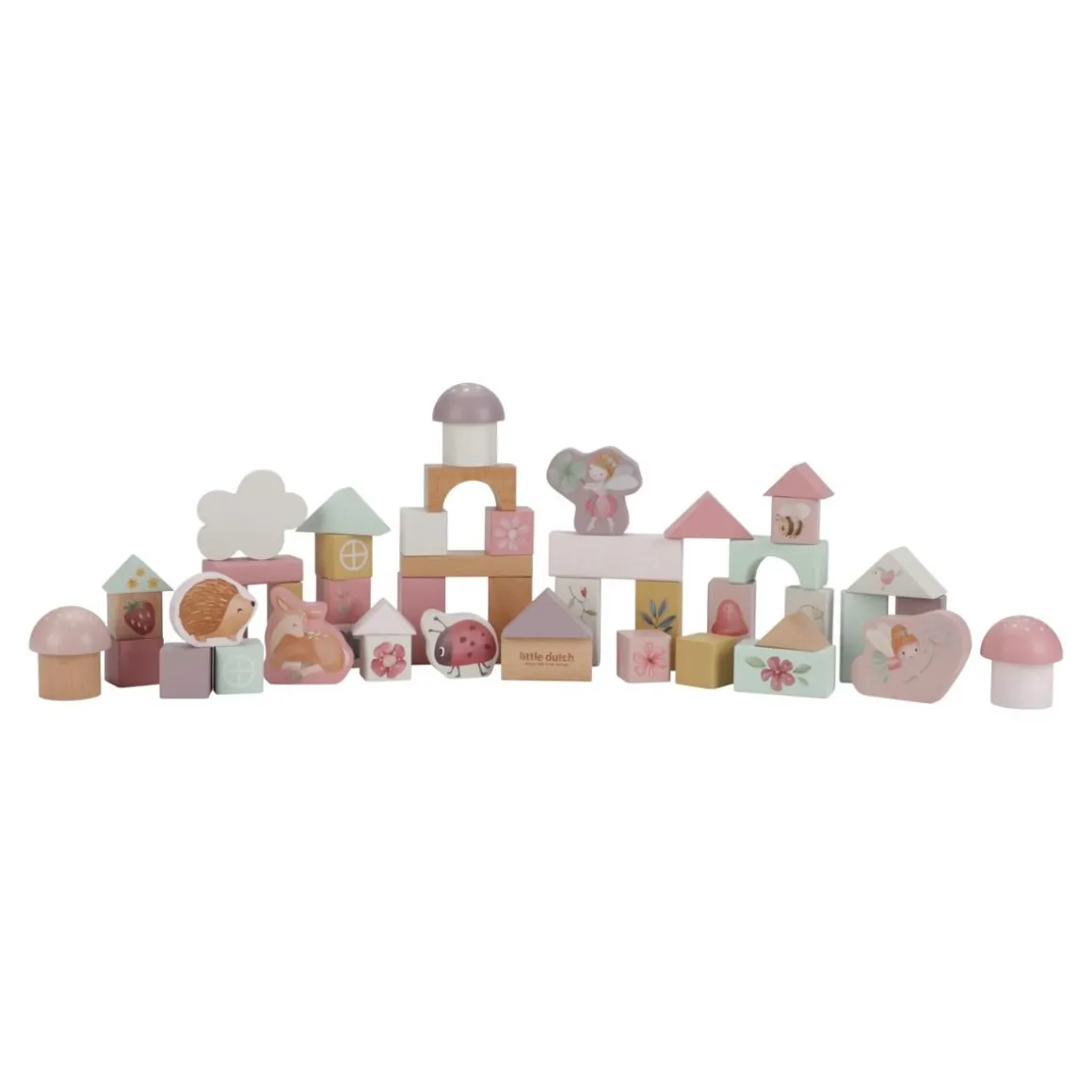 LITTLE DUTCH FAIRY GARDEN RAKENNUSPALIKAT 50KPL SANGOSSA FSC