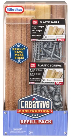 LITTLE TIKES CREATIVE CONSTRUCTION LISÄTARVIKESETTI
