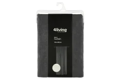 4LIVING PIMENTÄVÄ SIVUVERHO MOONA 135X240 TUMMANHARMAA
