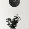 4LIVING SEINÄKELLO HOUR MUSTA 25 CM