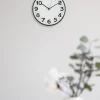 4LIVING SEINÄKELLO ORA MUSTA 20 CM