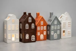 4LIVING TALOLYHTY COPENHAGEN VALKOINEN 18 CM