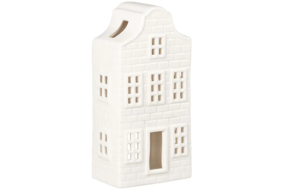 4LIVING TALOLYHTY COPENHAGEN VALKOINEN 18 CM