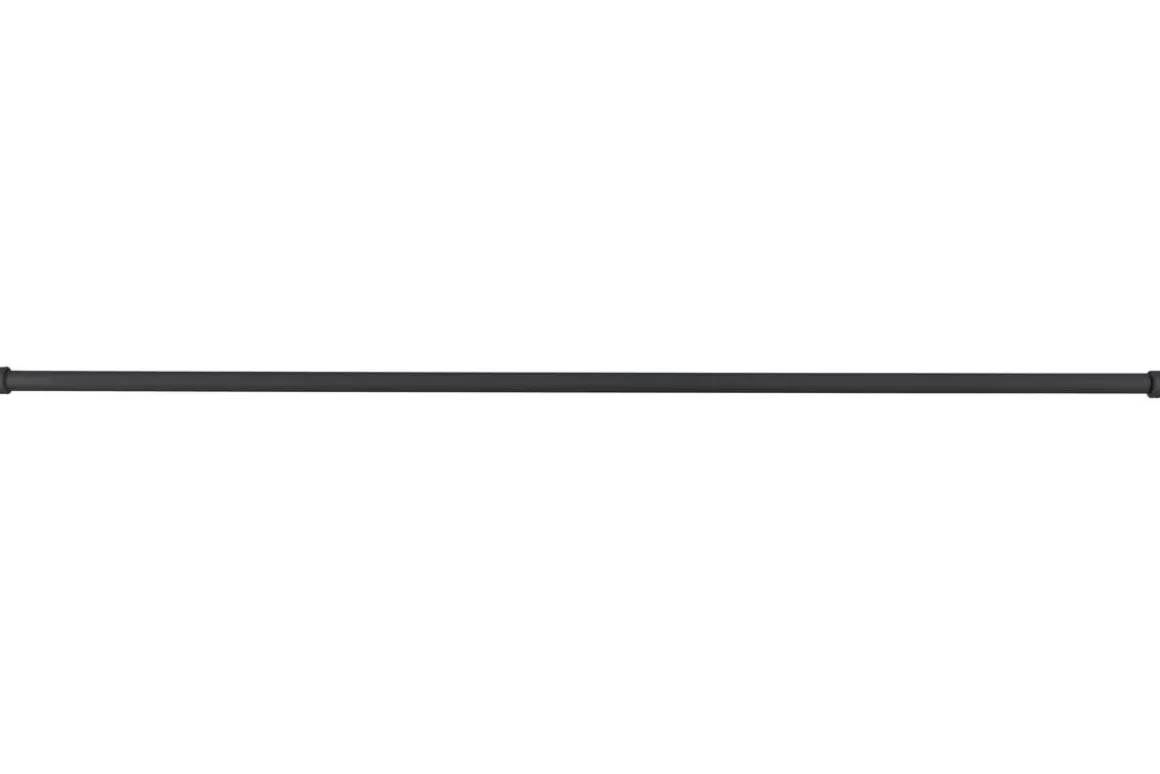 4LIVING VERHOTANKO NOVA 120-210 CM MUSTA