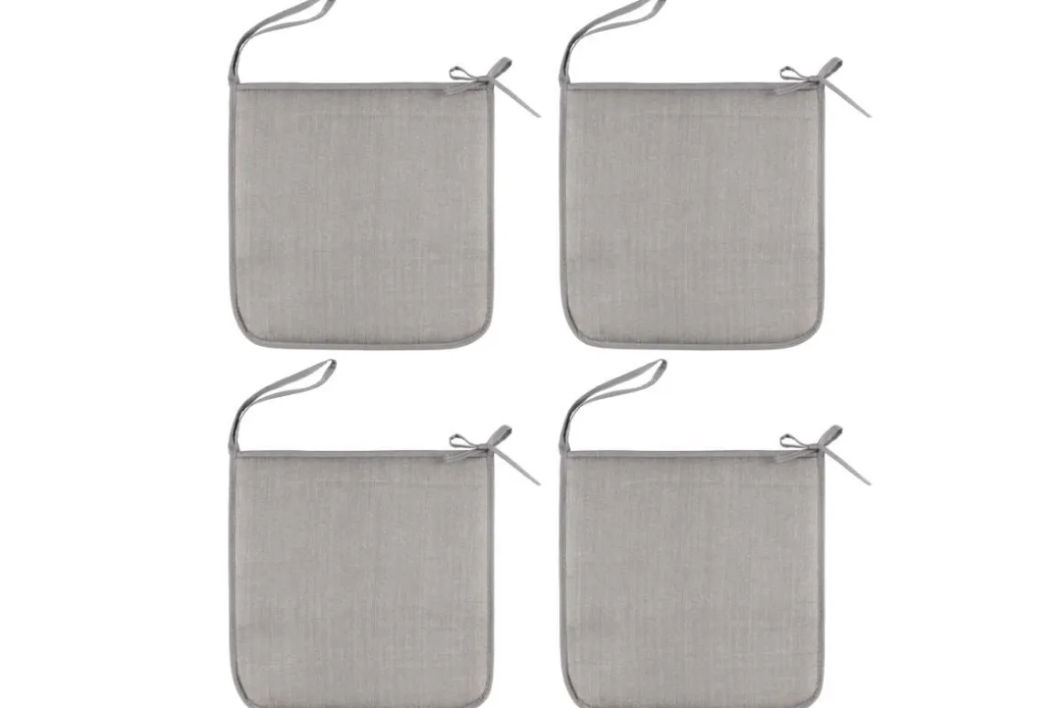 4LIVING ISTUINTYYNY 4KPL HARMAA 39X39CM