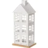 4LIVING LYHTY TALO 42 CM VALKOINEN