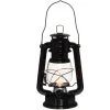 4LIVING MYRSKYLYHTY LED LEPATTAVA LIEKKI MUSTA 24,5 CM