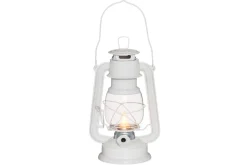 4LIVING MYRSKYLYHTY LED LEPATTAVA LIEKKI VALKOINEN 24,5 CM