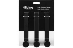 4LIVING OVINAULAKKO ROBIN 3 KPL MUSTA
