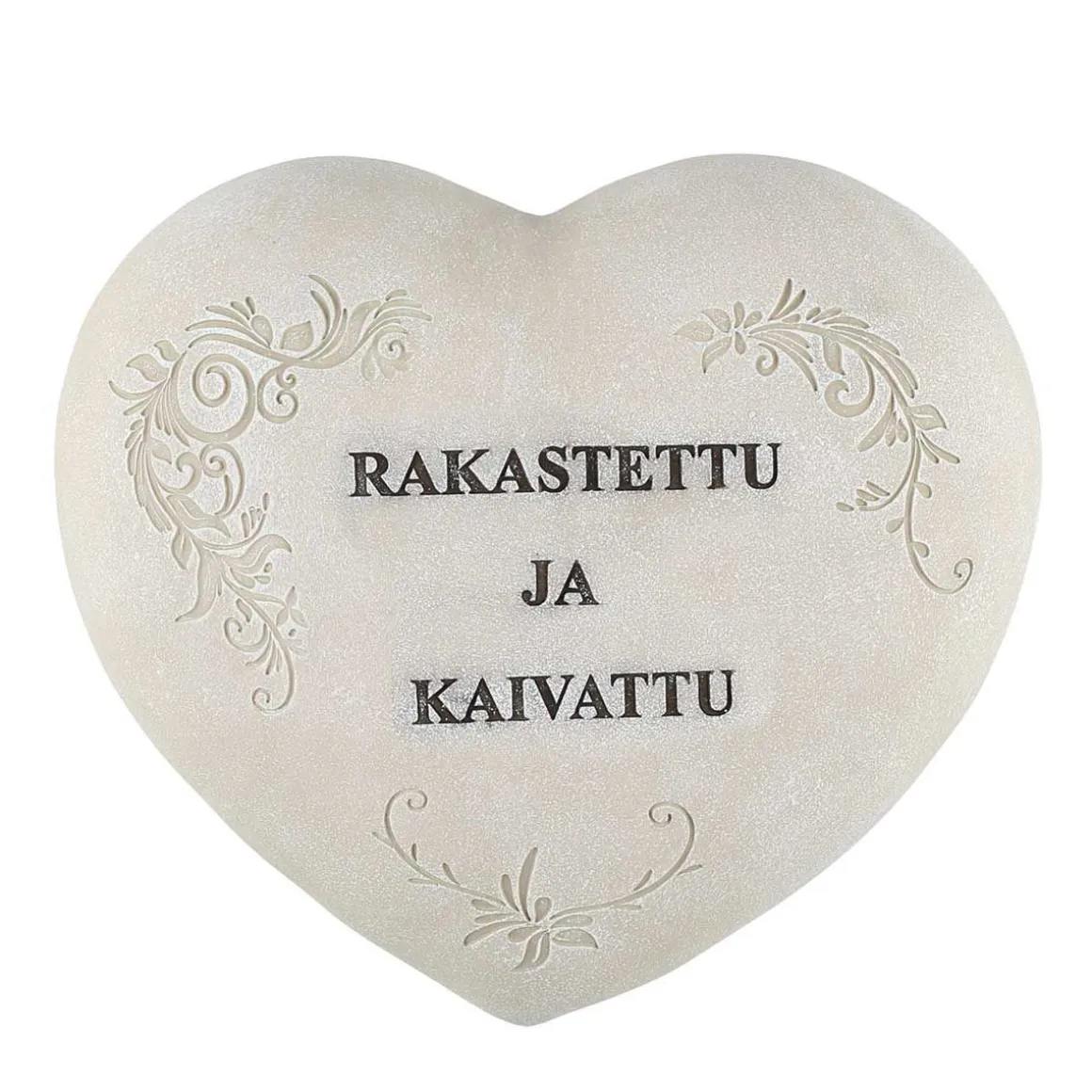 4LIVING PUUTARHAPATSAS SYDÄN TEKSTILLÄ RAKASTETTU JA KAIVATTU L