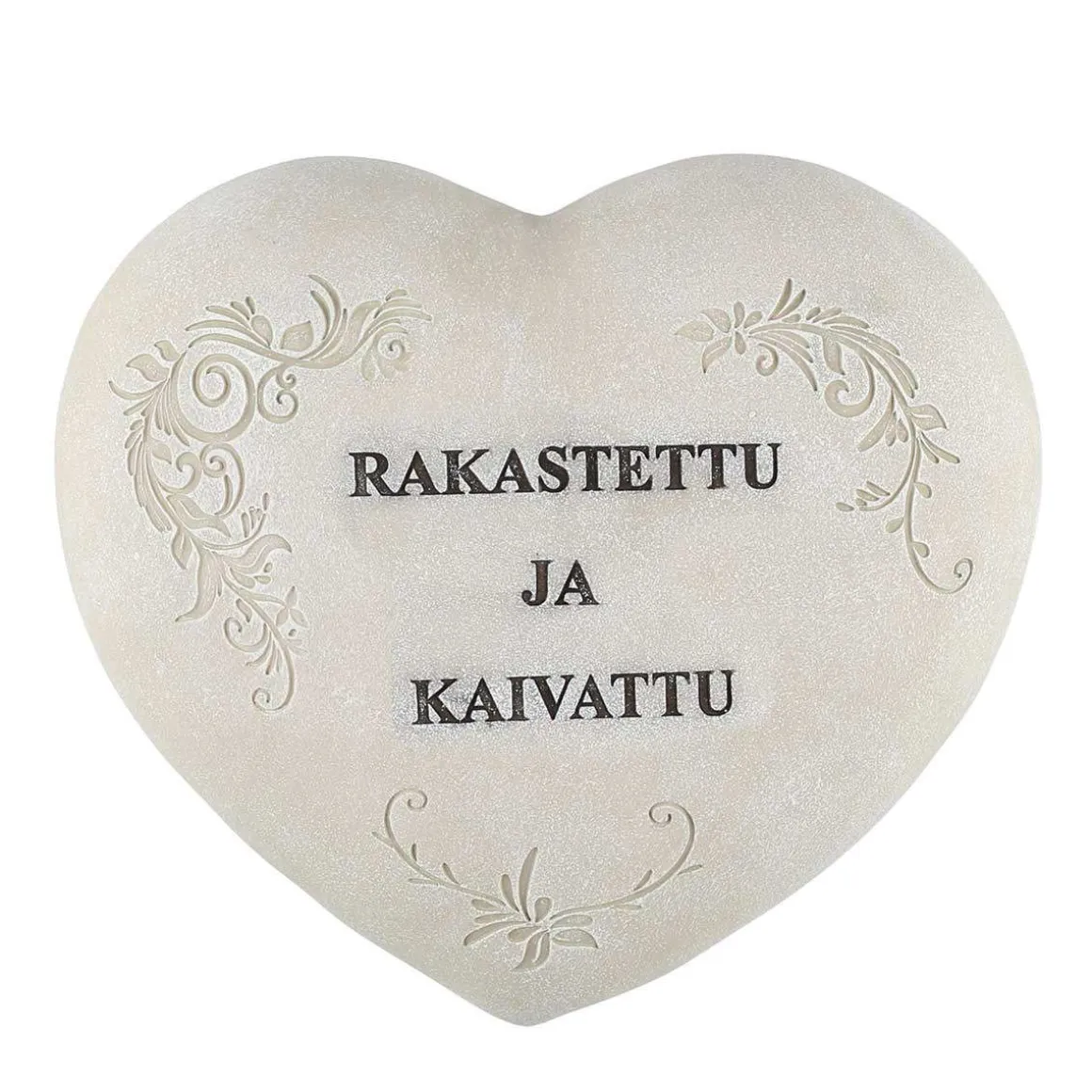 4LIVING PUUTARHAPATSAS SYDÄN TEKSTILLÄ RAKASTETTU JA KAIVATTU L