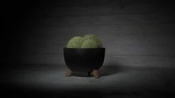 4LIVING RUUKKU ROMA LINE ECO JALALLINEN 40 CM MUSTA