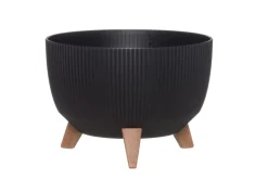 4LIVING RUUKKU ROMA LINE ECO JALALLINEN 33 CM MUSTA