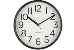 4LIVING SEINÄKELLO TIEMPO MUSTA 30CM