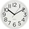 4LIVING SEINÄKELLO TIEMPO VALKOINEN 30CM