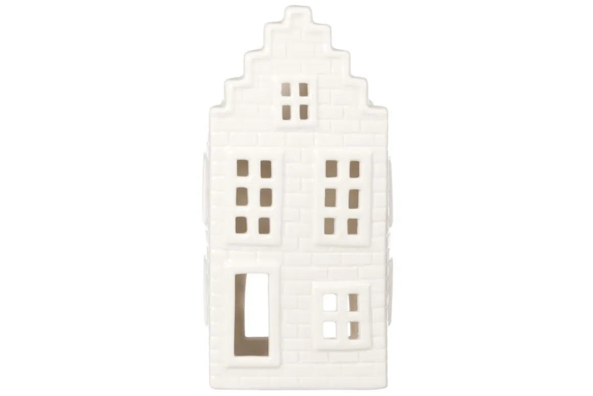 4LIVING TALOLYHTY COPENHAGEN VALKOINEN 18 CM