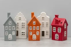 4LIVING TALOLYHTY COPENHAGEN VALKOINEN 18 CM