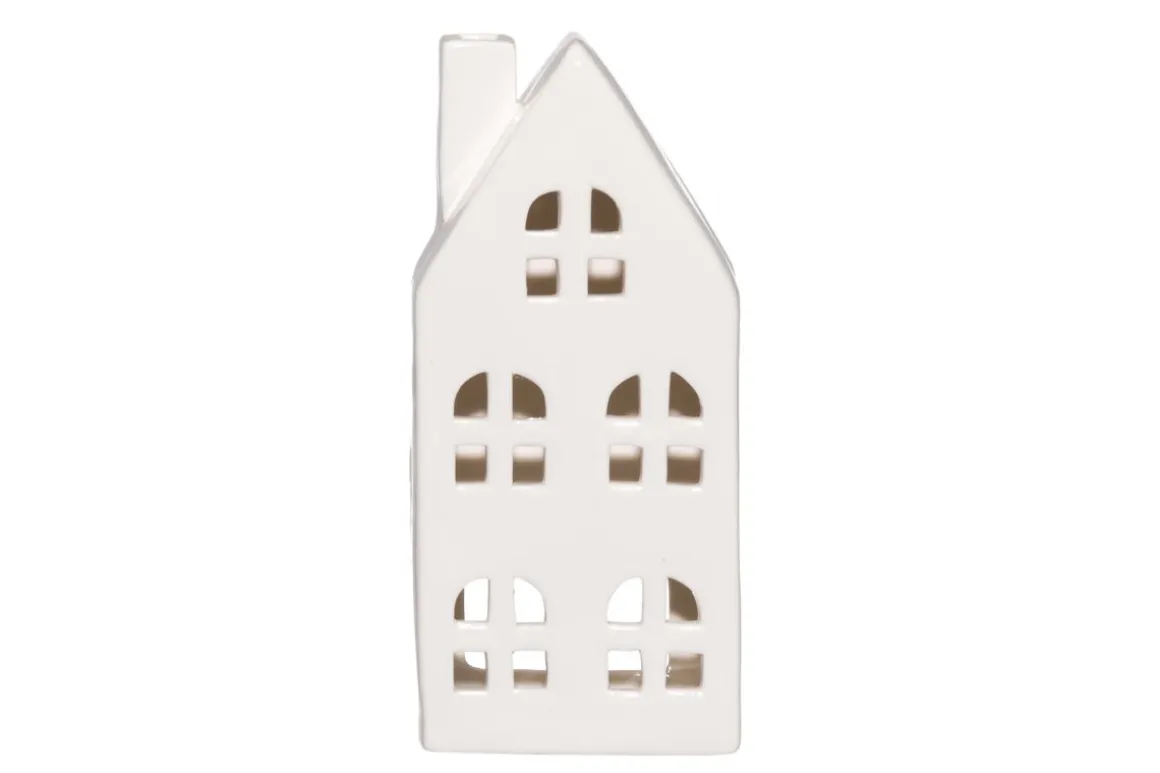 4LIVING TALOLYHTY COPENHAGEN VALKOINEN 17 CM