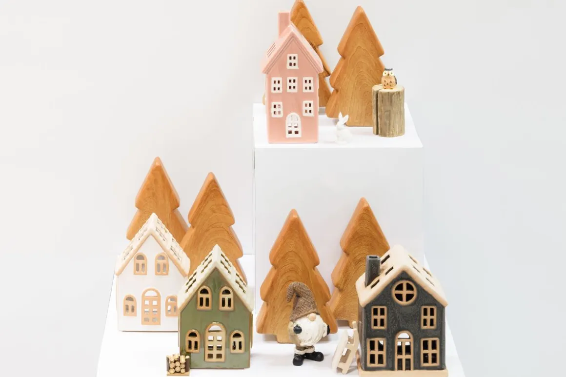 4LIVING TALOLYHTY COPENHAGEN VAALEANPUNAINEN 19 CM