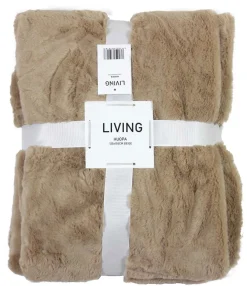 LIVING TORKKUHUOPA 125X155CM BEIGE