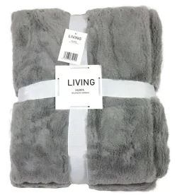 LIVING TORKKUHUOPA 125X155CM HARMAA