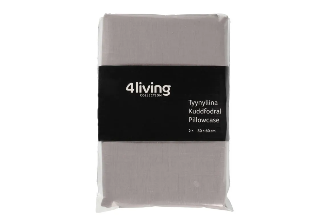 4LIVING TYYNYLIINA ELLA 2 KPL 50X60 CM HARMAA