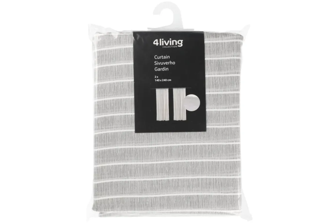 4LIVING VALMISVERHO ALINA 2 KPL 140X240 CM HARMAA