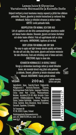 LJG VARTALOVOIDE SITRUUNA-MINTTU 200 ML