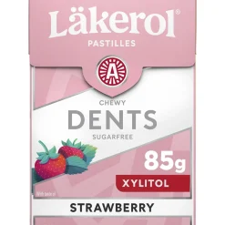 LÄKEROL DENTS STRAWBERRY CREAM 85 G