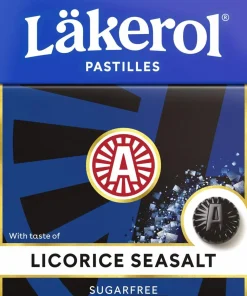 LÄKEROL CLASSIC LICORICE SEASALT PASTILLI 25 G