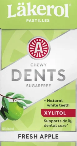 LÄKEROL DENTS RASIA APPLE FRESH WHITE 36 G