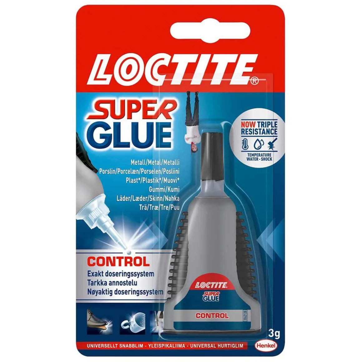 LOCTITE PIKALIIMA SUPER GLUE CONTROL 3 G