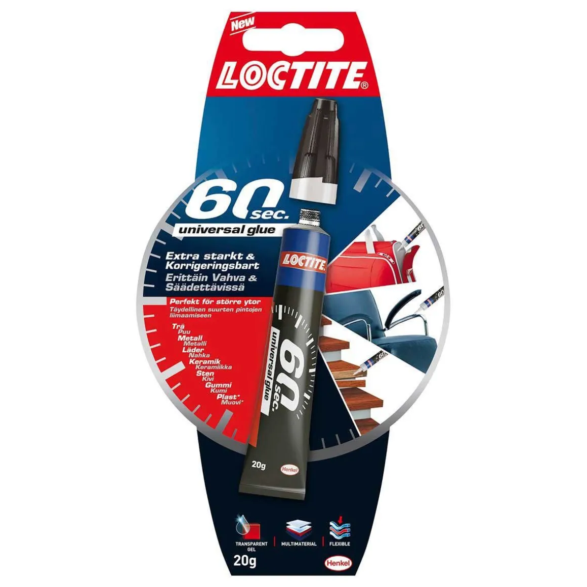 LOCTITE YLEISLIIMA 60 SEC 20 G