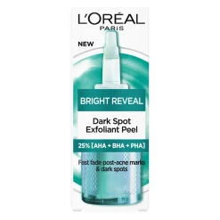 LOREAL BRIGHT REVEAL NIACINAMIDE DARK SPOT EXFOLIANT PEEL KUORI 25 M