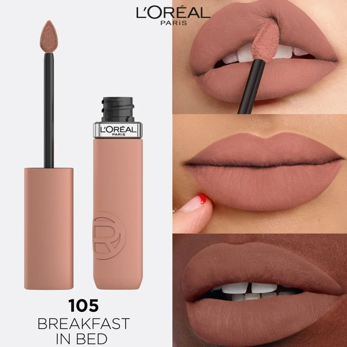 LOREAL INFAILLIBLE MATTE RESISTANCE 105 BREAKFAST IN BED HUU