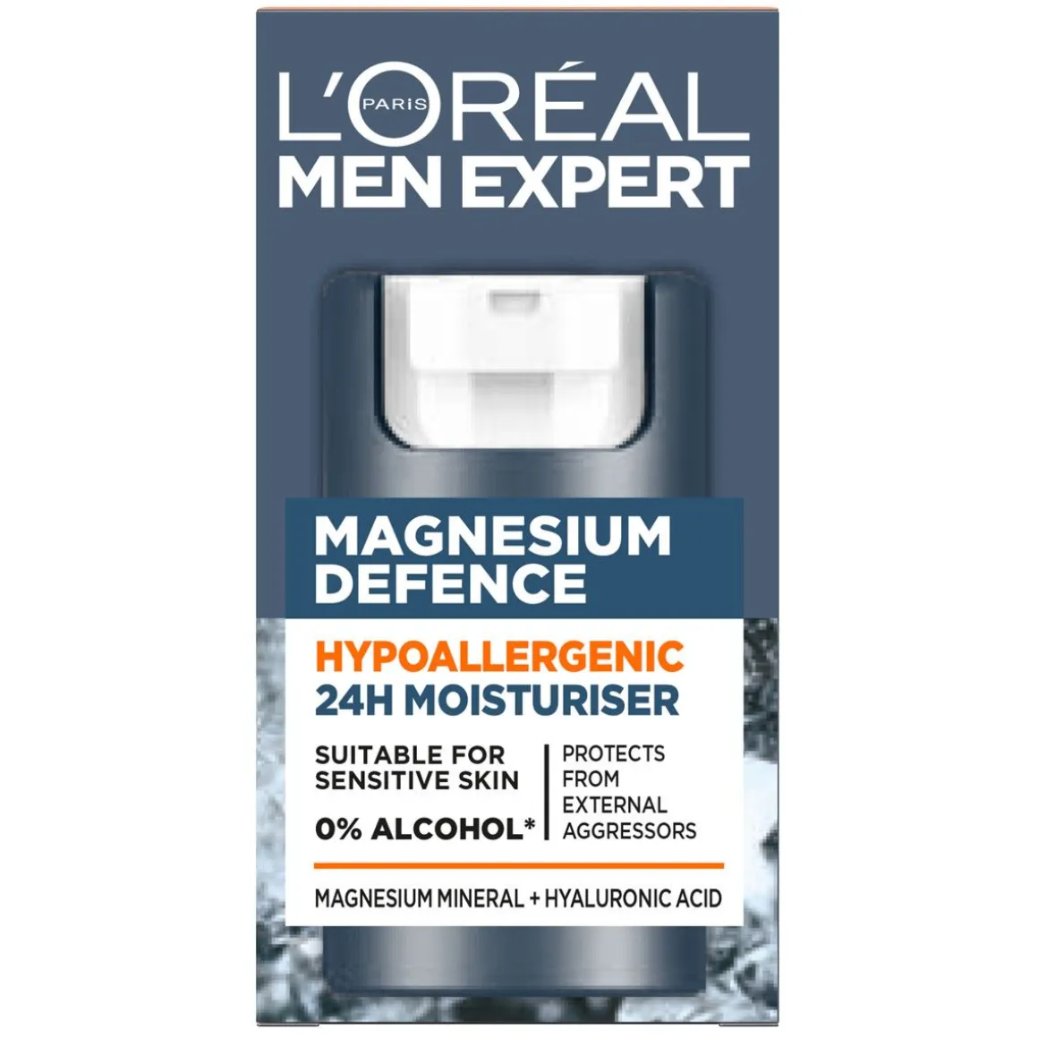 LOREAL MEN EXPERT MAGNESIUM DEFENSE HYPOALLERGENIC 24H KASVOVOI