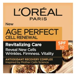 LOREAL AGE PERFECT CELL RENEWAL ELINVOIMAISUUTTA ANTAVA ANTI-AG 50